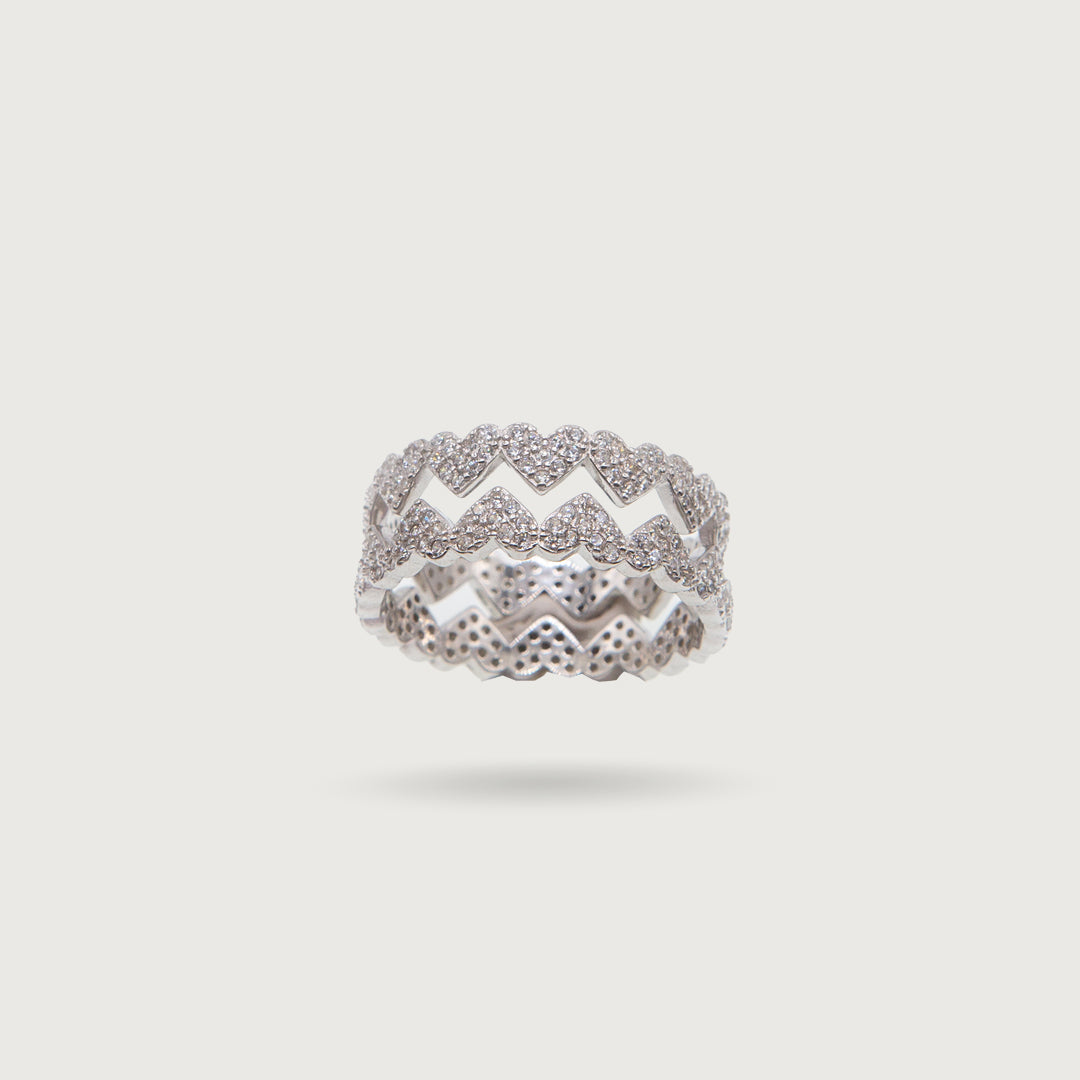 Anello Cuoricini
