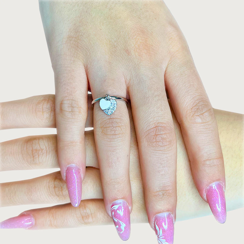 Anello cuori personalizzabile