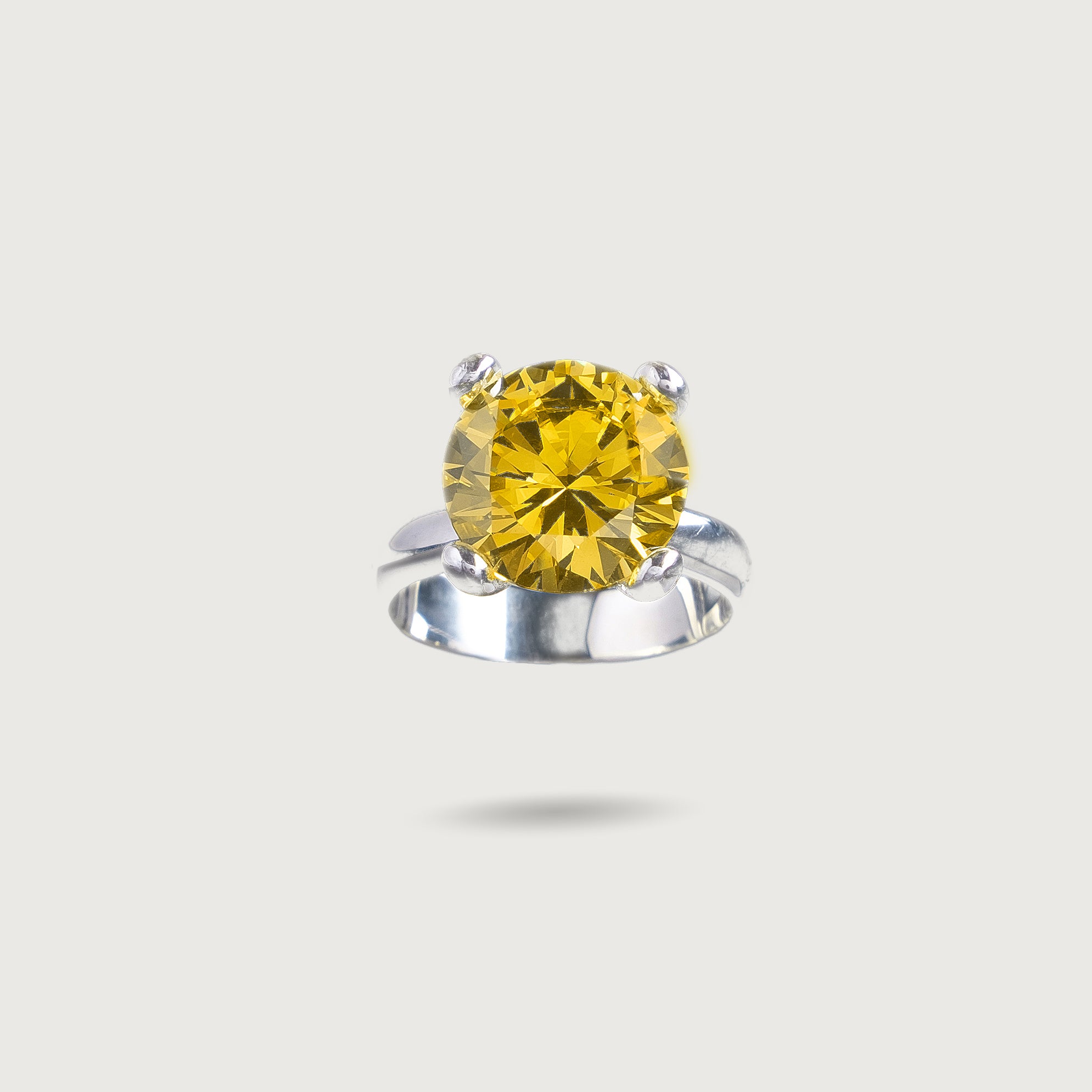 Anello Solitario medio