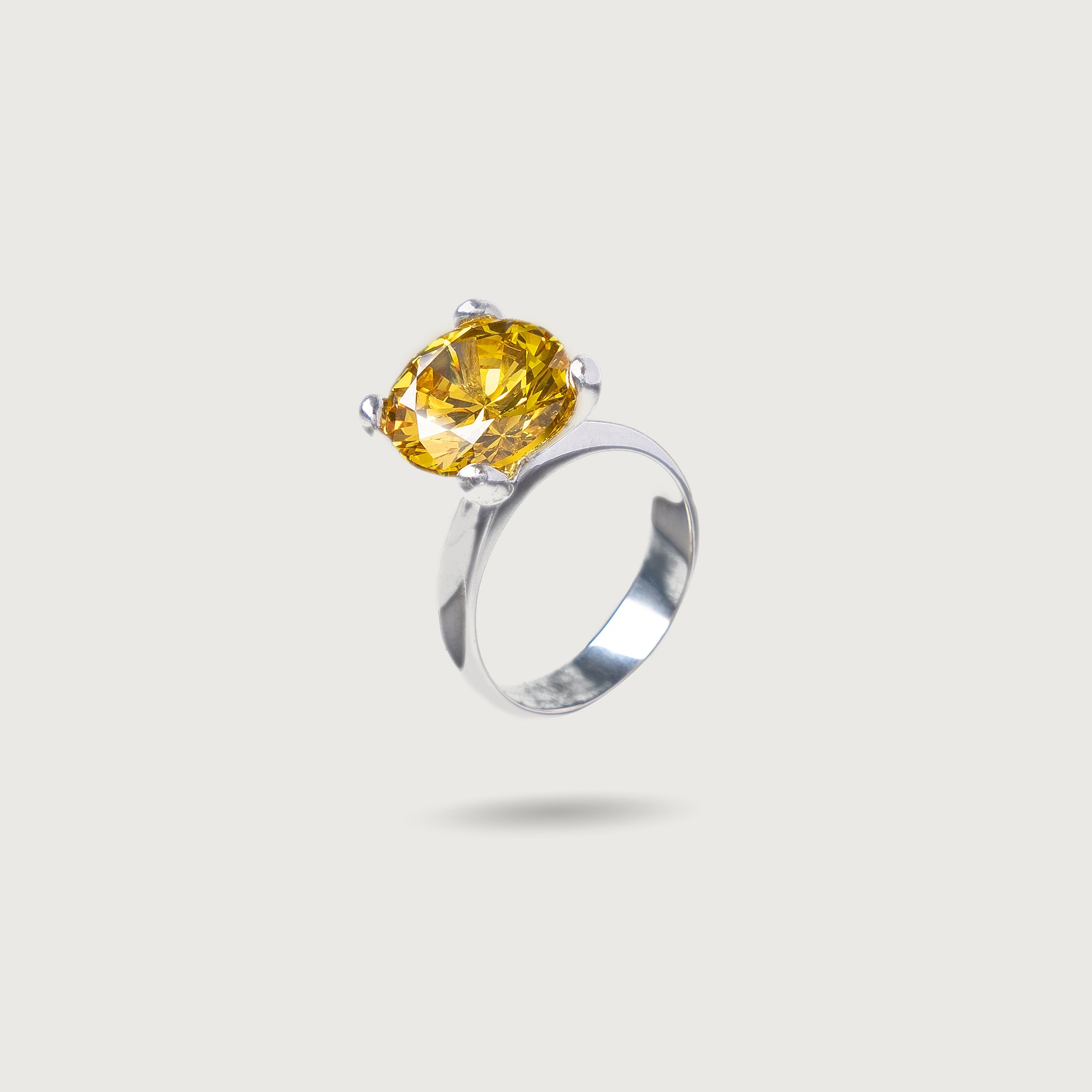 Anello Solitario medio
