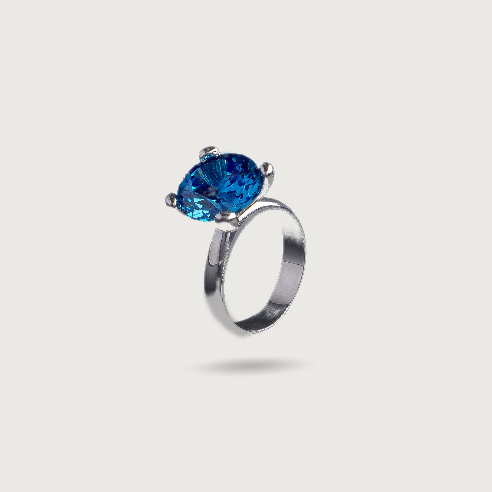 Anello Solitario medio