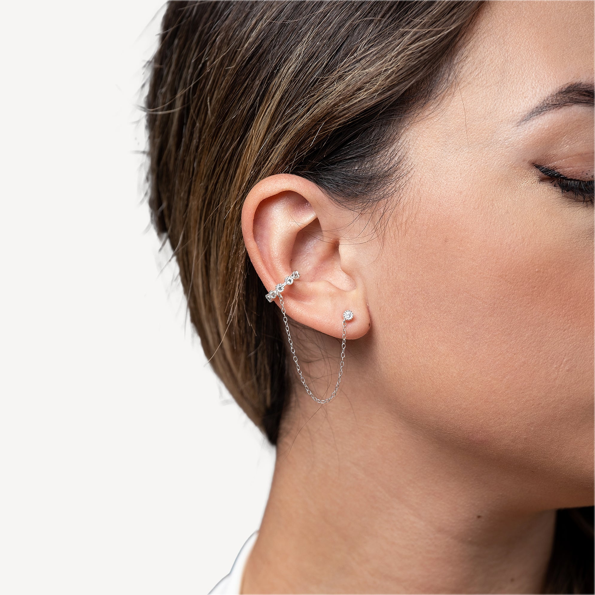 Earcuff Eternity con Catena