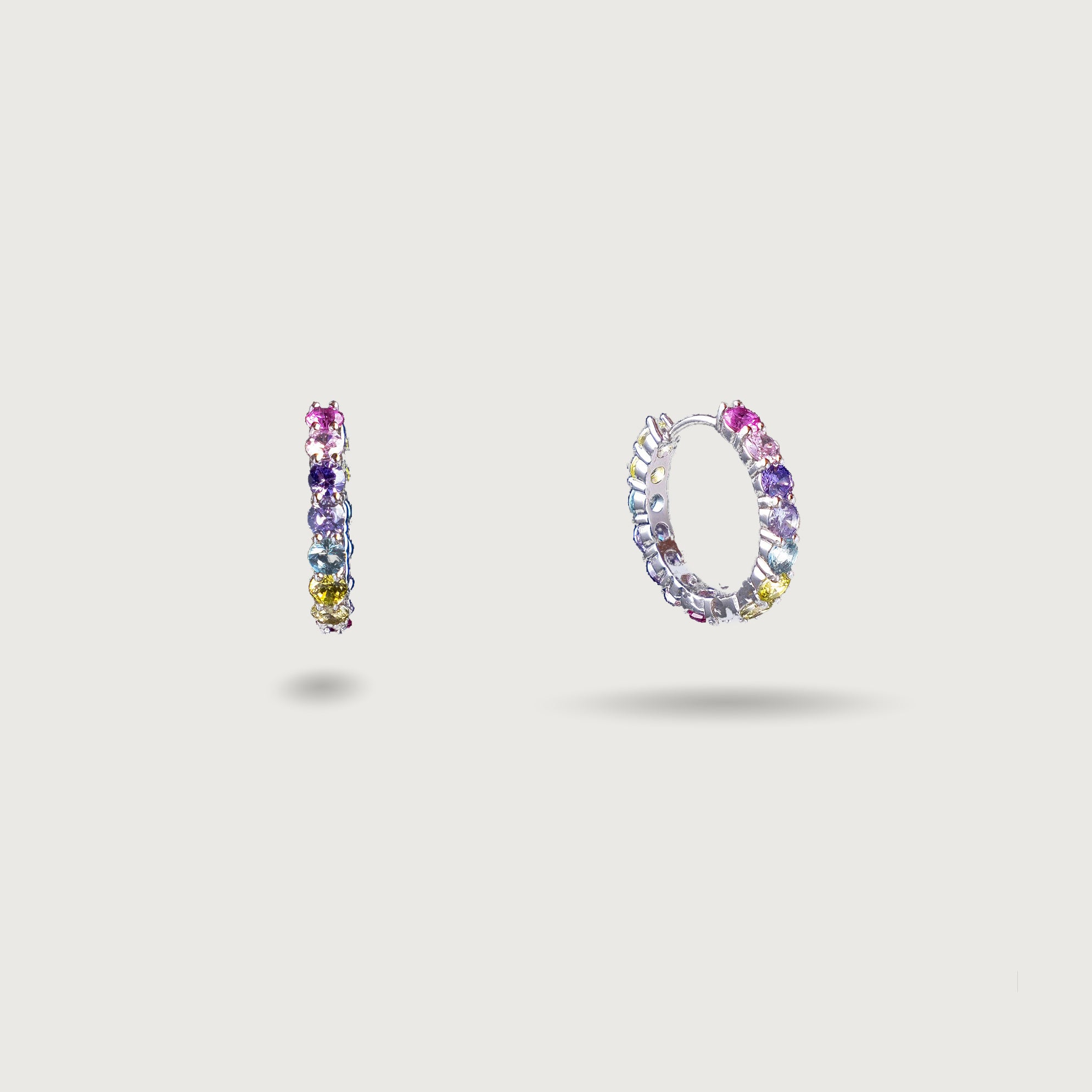 Orecchini Clip Rainbow