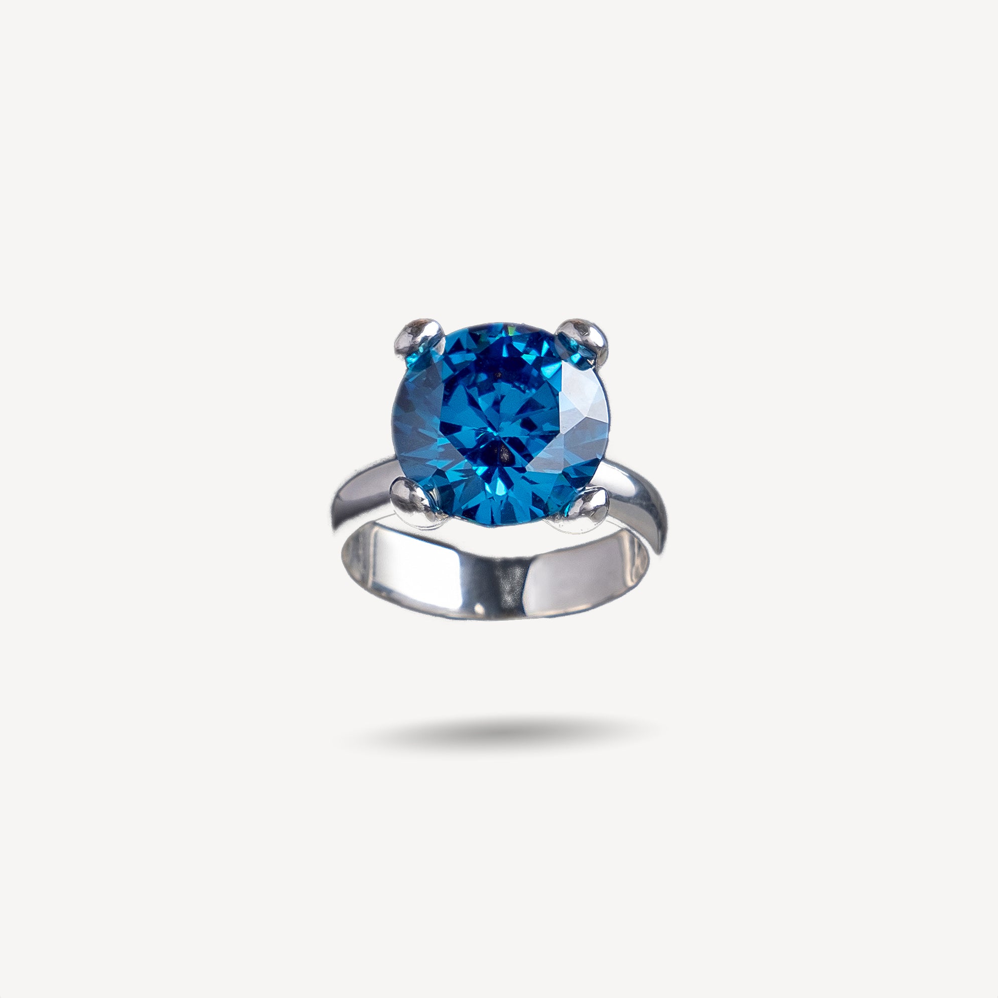 Anello Solitario medio