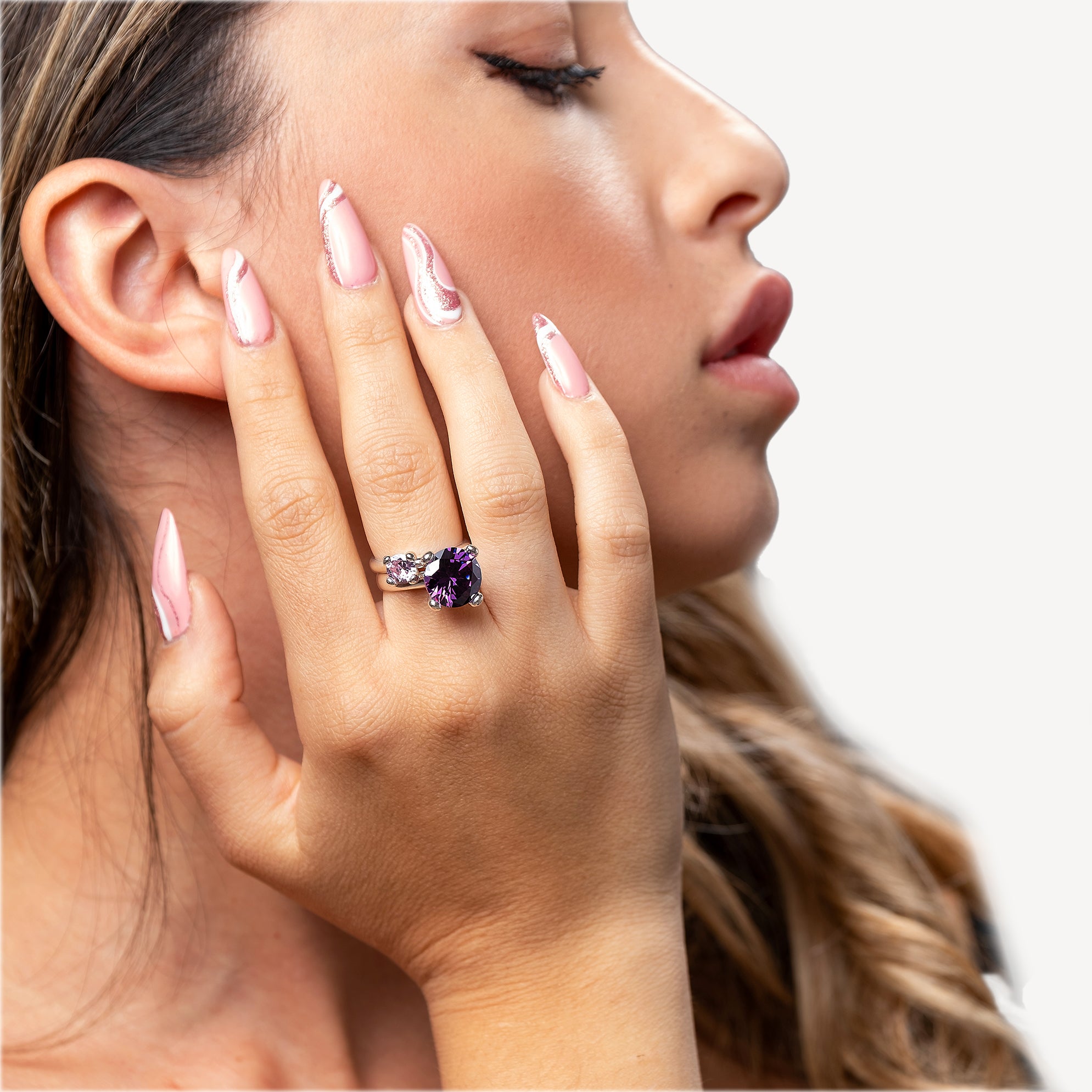 Anello Solitario medio